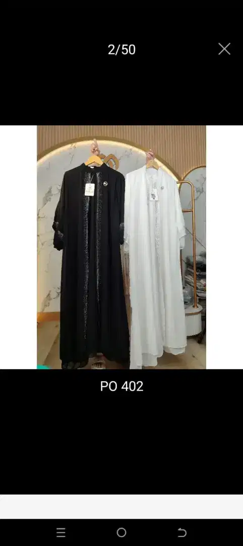 Gamis abaya / baju muslim / wanita