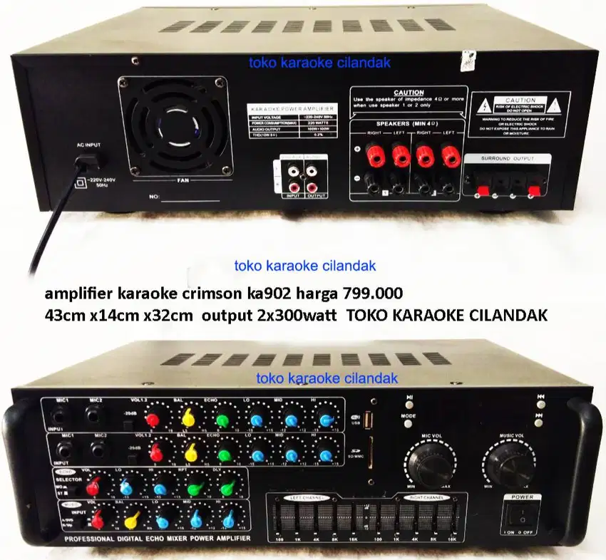 amplifier karaoke promo besar