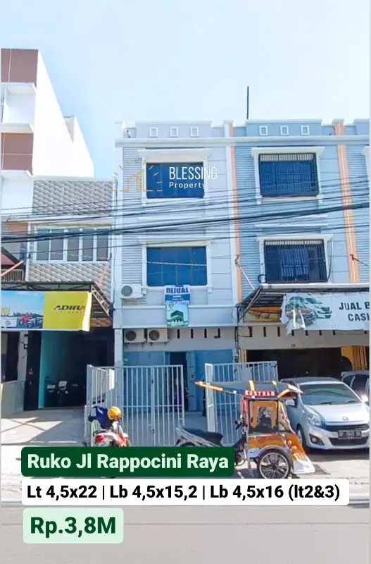 ruko rappocini raya