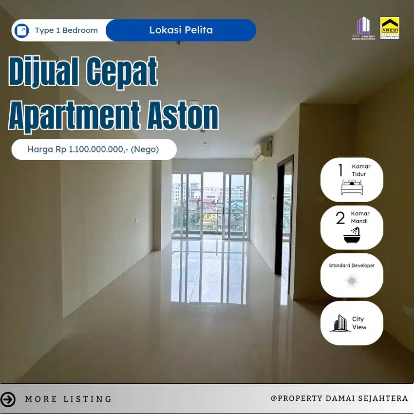 APARTMENT ASTON PELITA STANDARD DEVELOPER