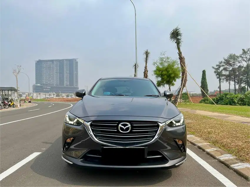 (KM 30 RB) Mazda CX3 Sport 1.5 Abu-abu 2021 SANGAT TERAWAT