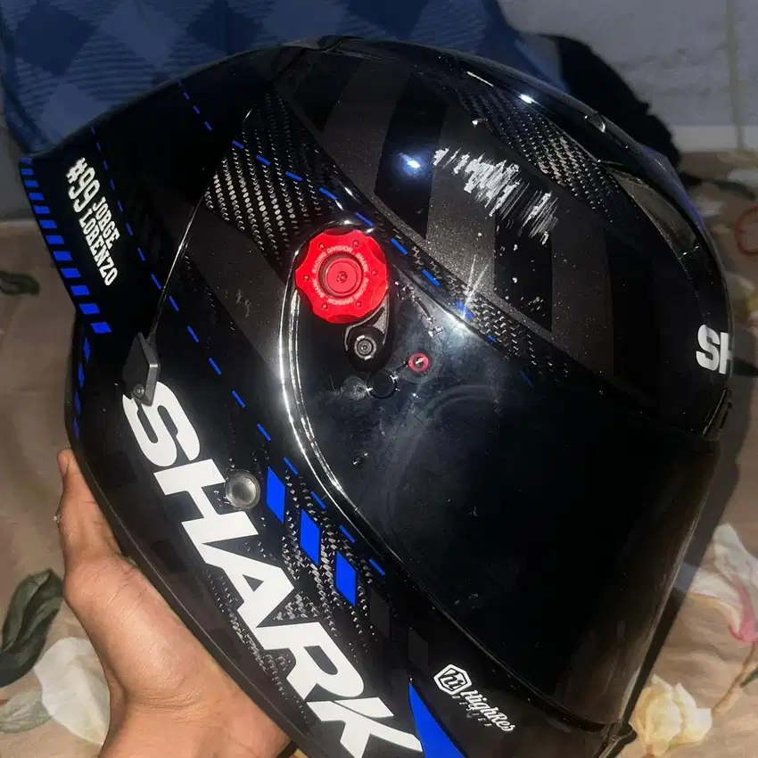 SHARK RACE R PRO GP JORGE LORENZO 99 WINTEREST BLUE LIMITED