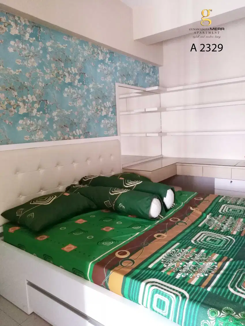 Disewakan Apartemen Gunawangsa Merr Studio Full Furnished