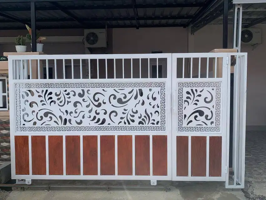 Pintu pagar laser cutting