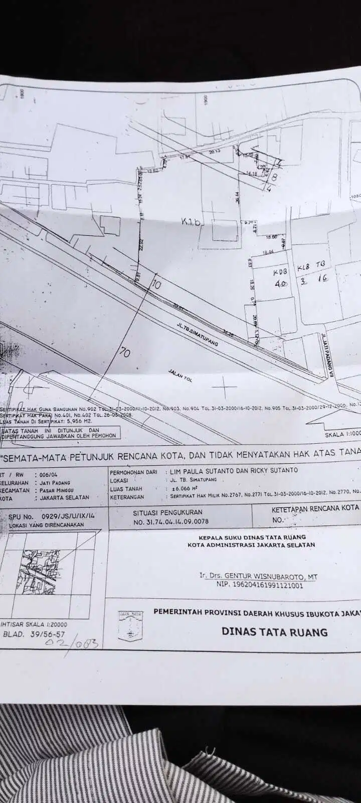 Dijual Tanah SHM Luas 7000 Meter Strategis Jalan TB Simatupang Jaksel