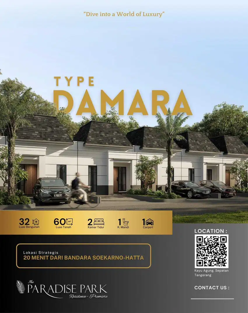 Dijual rumah 1 lantai tanpa dp di tangerang