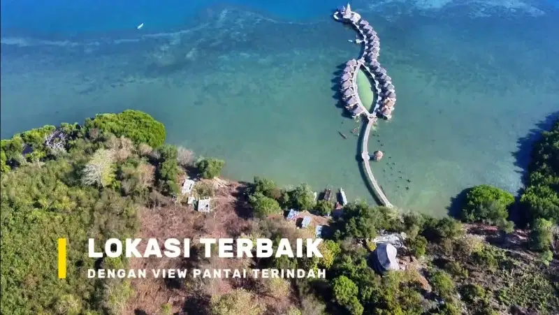 Tanah lingkungan resort los pantai Labuan Bajo, Nusa tenggara Timur