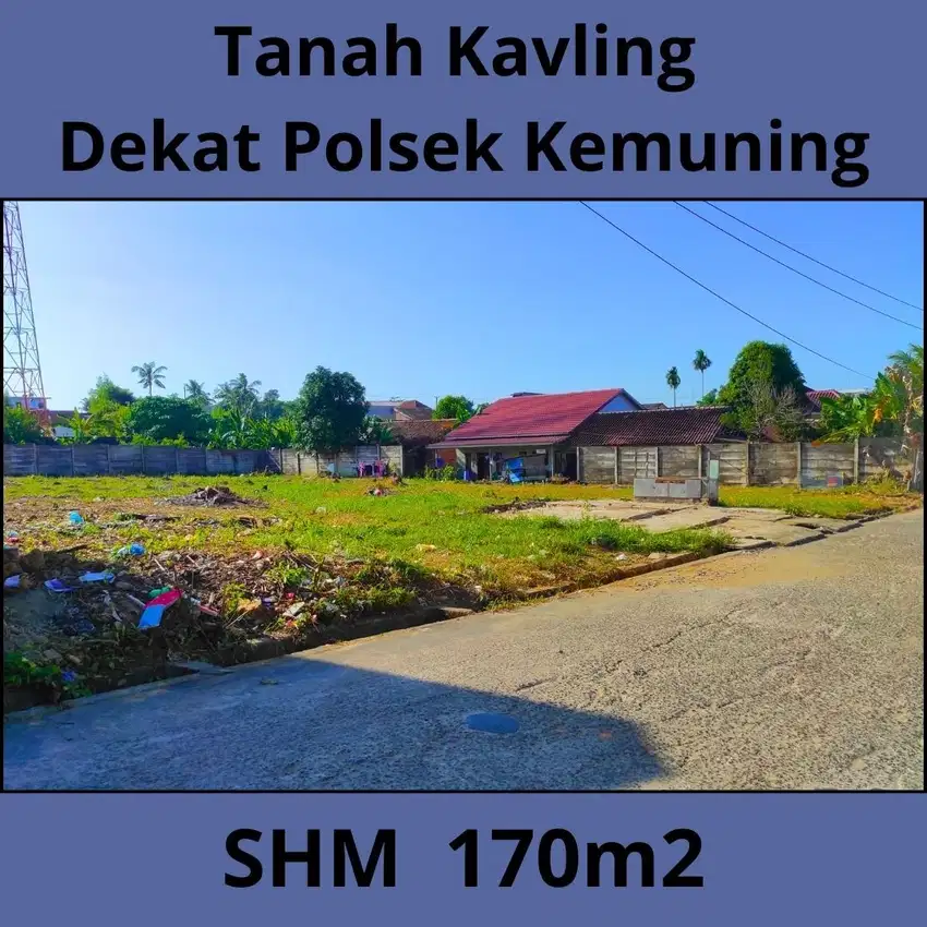 Di jual tanah siap bangun lokasi kemuning palembang