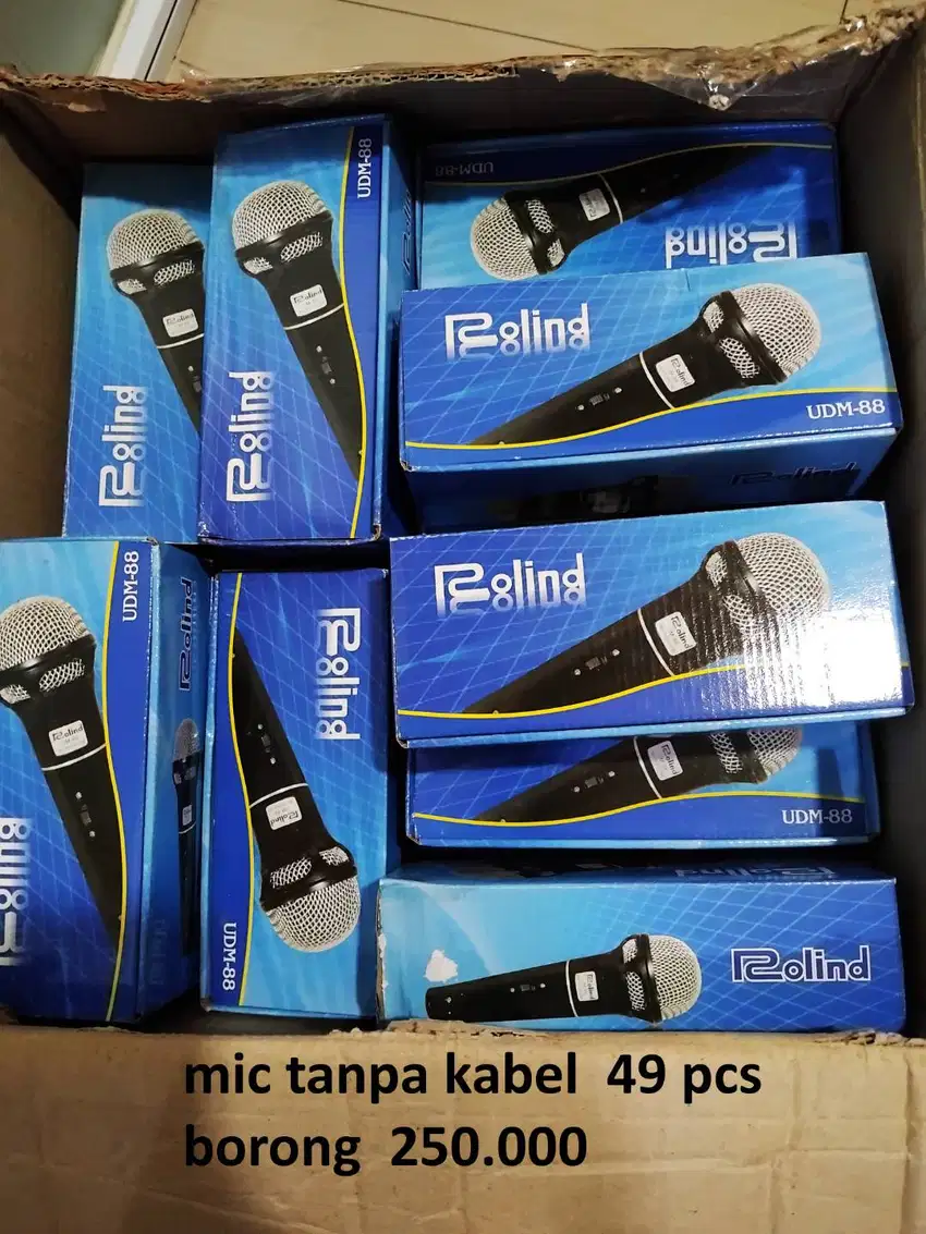 mic kabel 49pcs murah