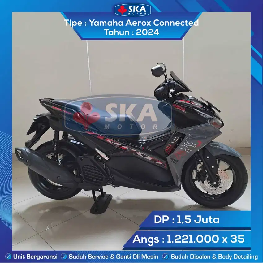 Yamaha Aerox Connected Tahun 2024