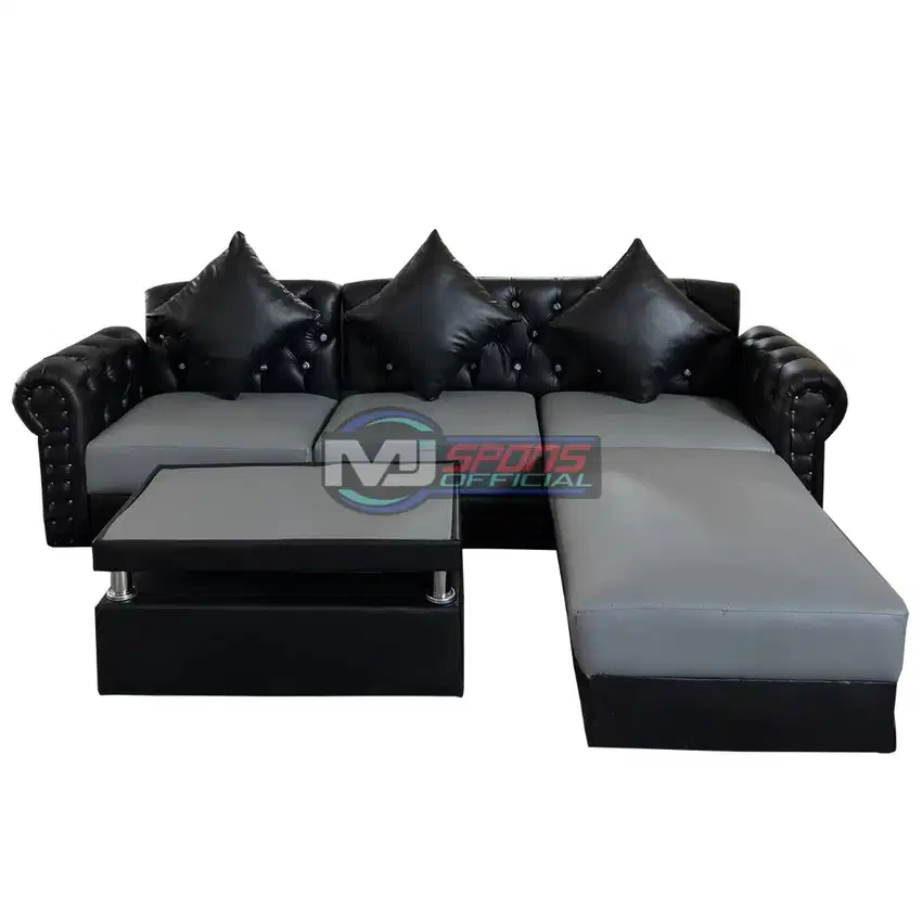 Sofa L Minimalis Modern - Nyaman dan Elegan