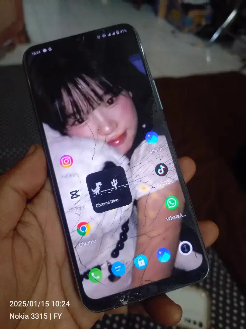 Vivo Y12s Batang Minus Retak