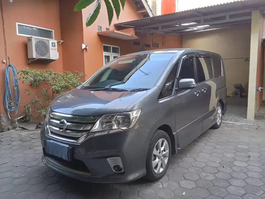 Nissan Serena HWS 2014 , PANORAMIC, KM. 96000, AN Sendiri, Plat AB