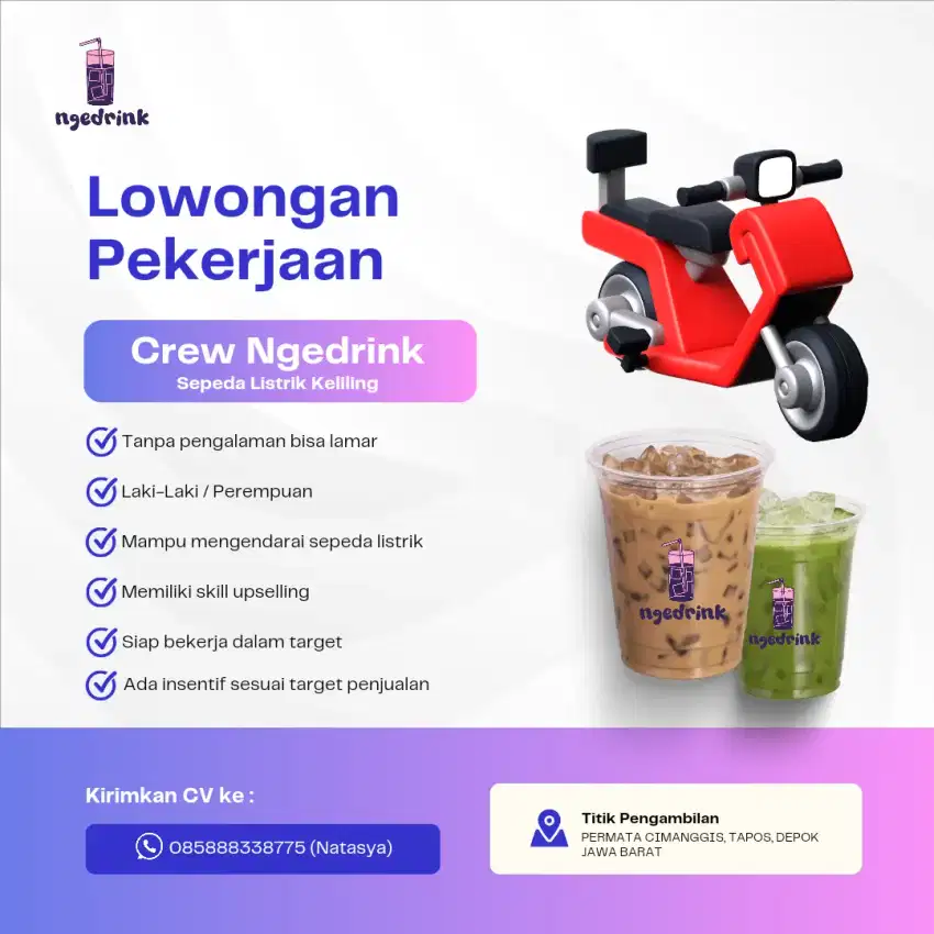 Lowongan Kerja Minuman Keliling