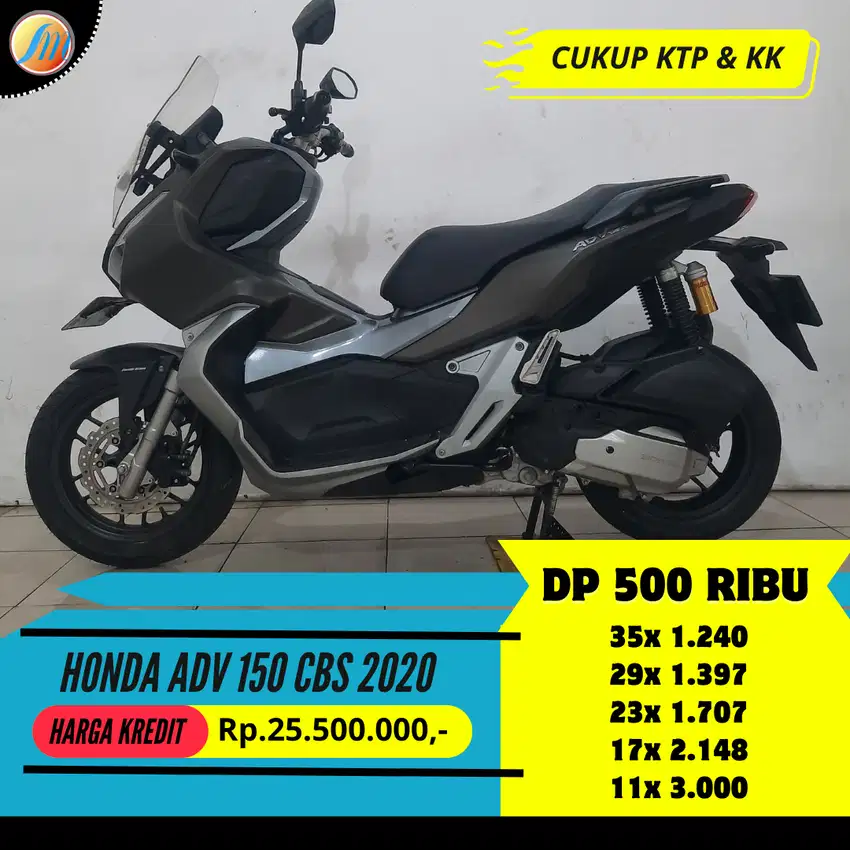 HONDA ADV 150 CBS 2020 DP HANYA 500RIBU ANGSURAN TERJANGKAU