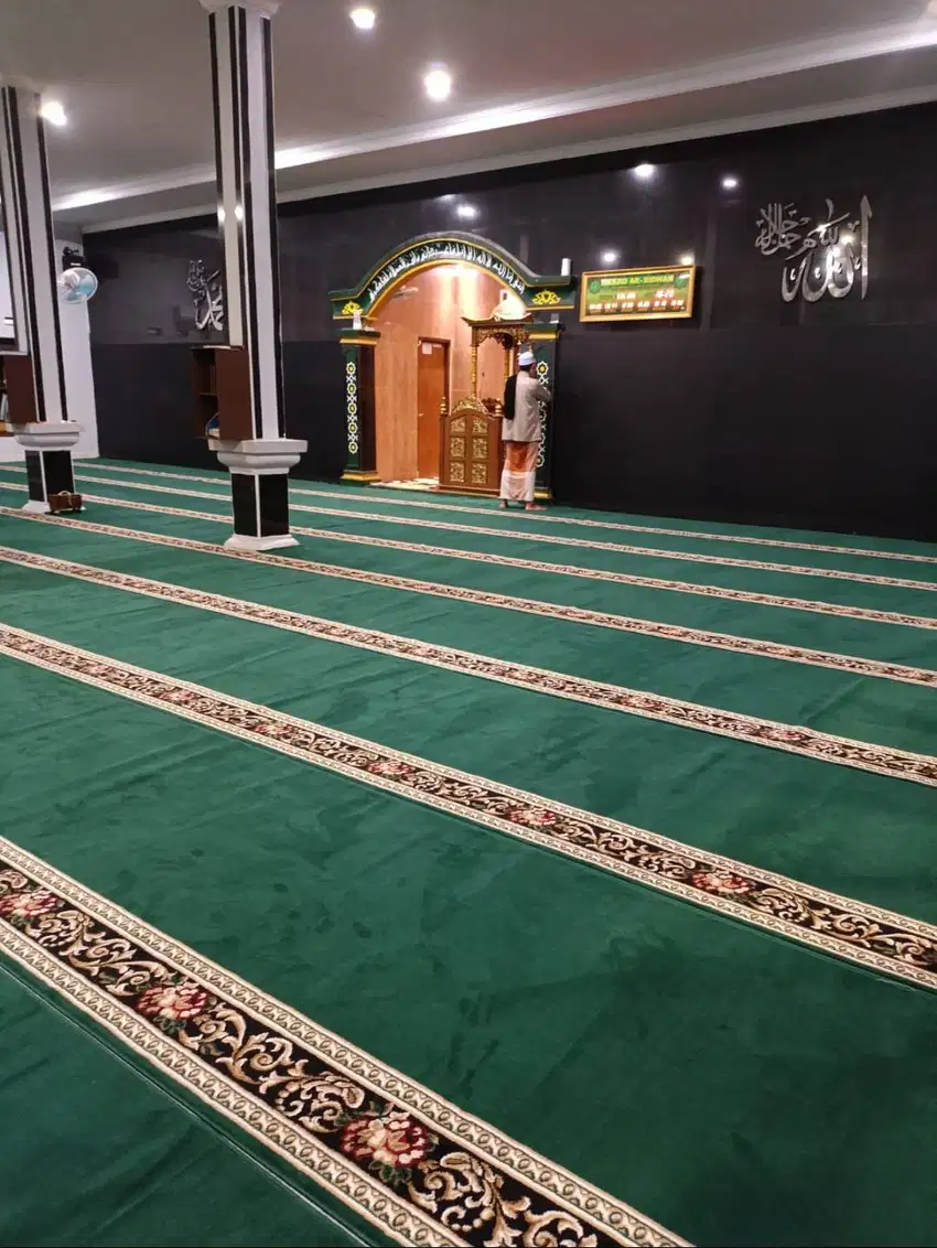 Jual Karpet Masjid Nyaman Lembut Kualitas Premium Harga Ekonomis