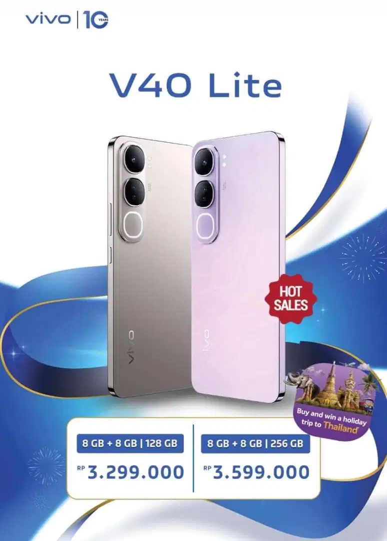 VIVO V40 lite terbaru