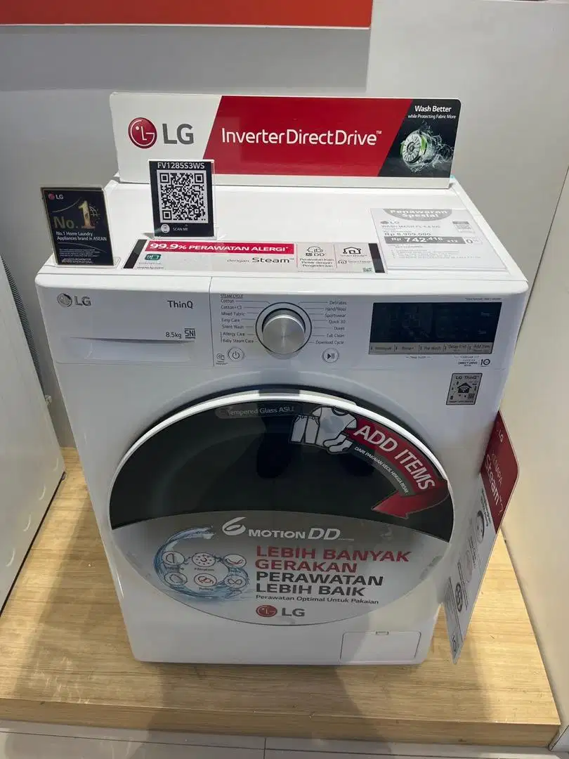 LG WASH MACH FL 8,5 KG