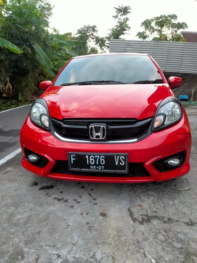 Dijual brio satya E 2018 ori nan murah mas 108jt aja