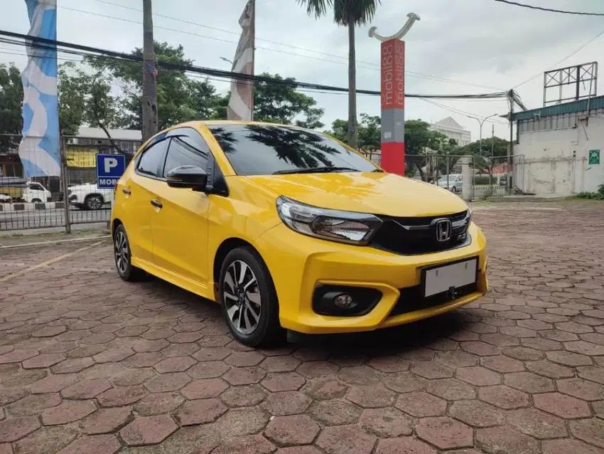 [OLXmobbi] Honda Brio 1.2 RS Bensin-AT 2020 Kuning