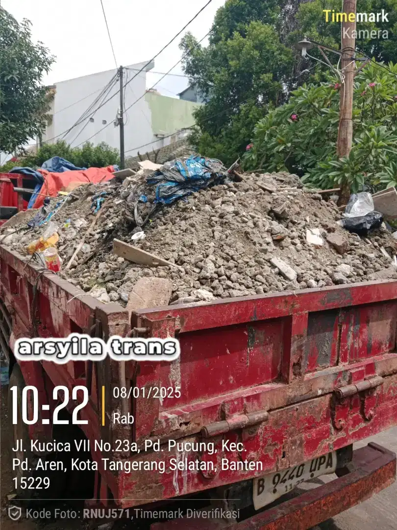 JASA BUANG PUING SAMPAH TANAH GALIAN