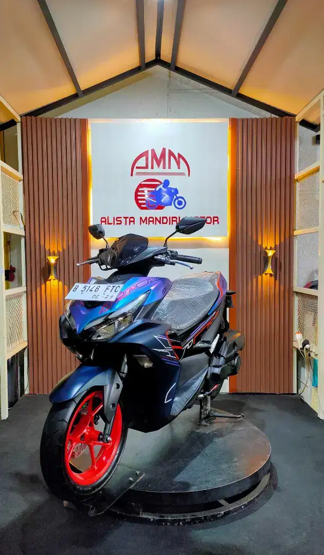 Yamaha Aerox Cyber City 2024 Like New Plat Bekasi