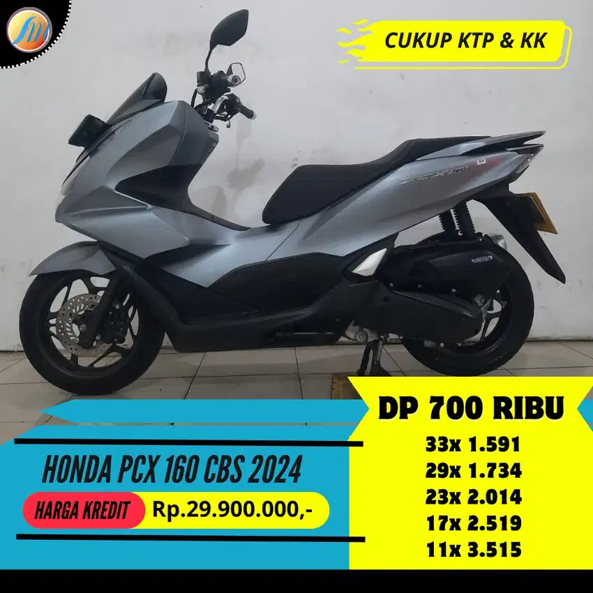 KTP DAERAH RUMAH KONTRAK BISA KREDIT HONDA PCX 160 CBS 2024 SEKEN