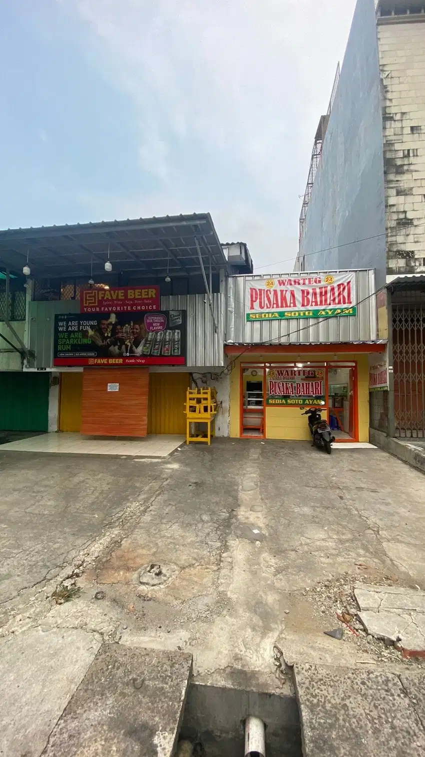 Dijual ruko jalan kampung gusti (tpi2) 2 pintu gandeng / kp gusti