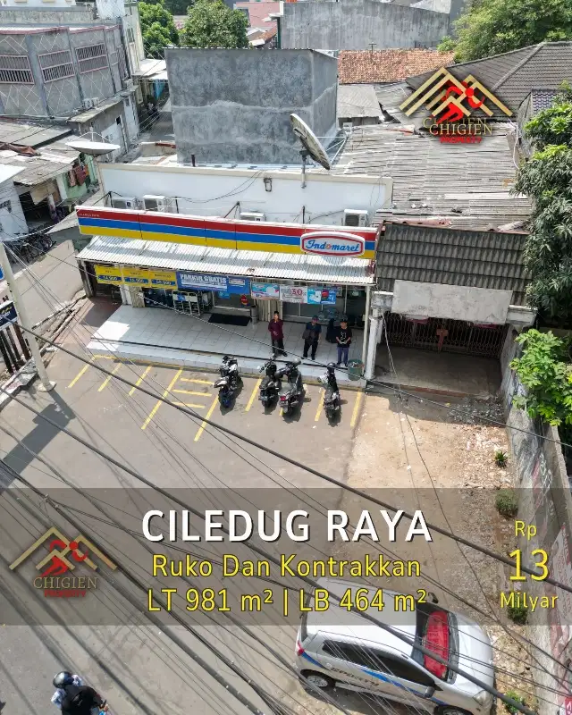 DIJUAL RUKO DAN KONTRAKKAN CILEDUG RAYA PETUKANGAN JAKARTA SELATAN