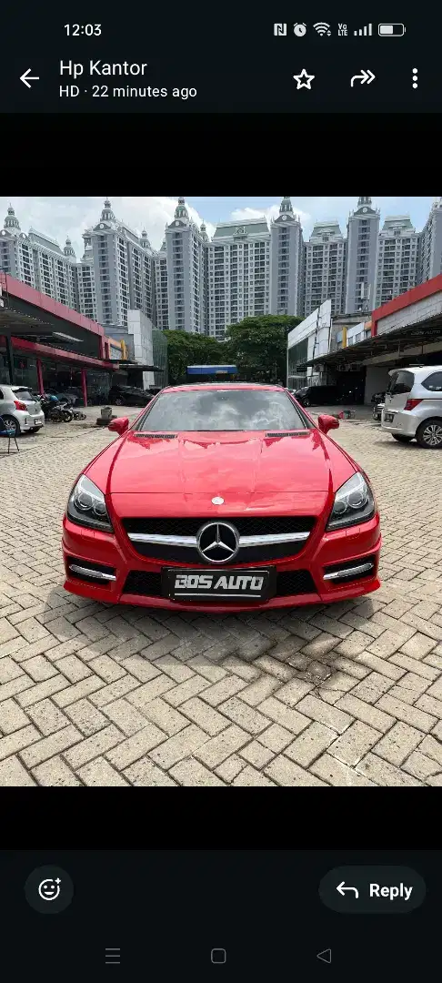 Mercedes Benz SLK 250 AMG 2012