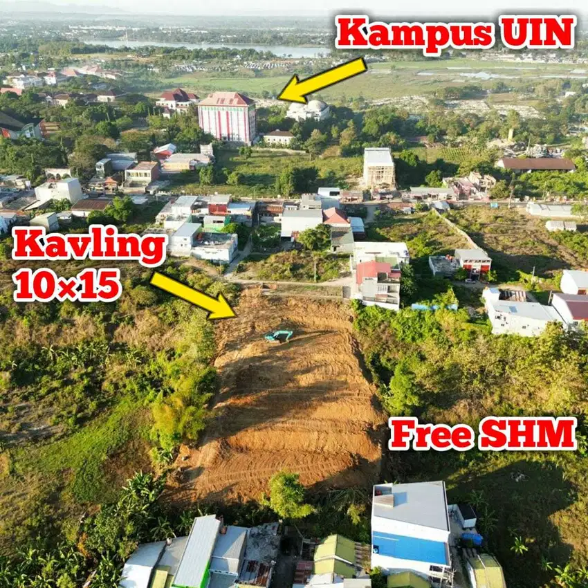 Jual Kavling Rumah Kost Depan Kampus UIN Samata, Gowa