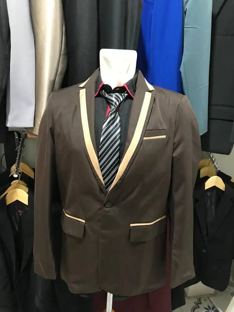 blazer pria model baru