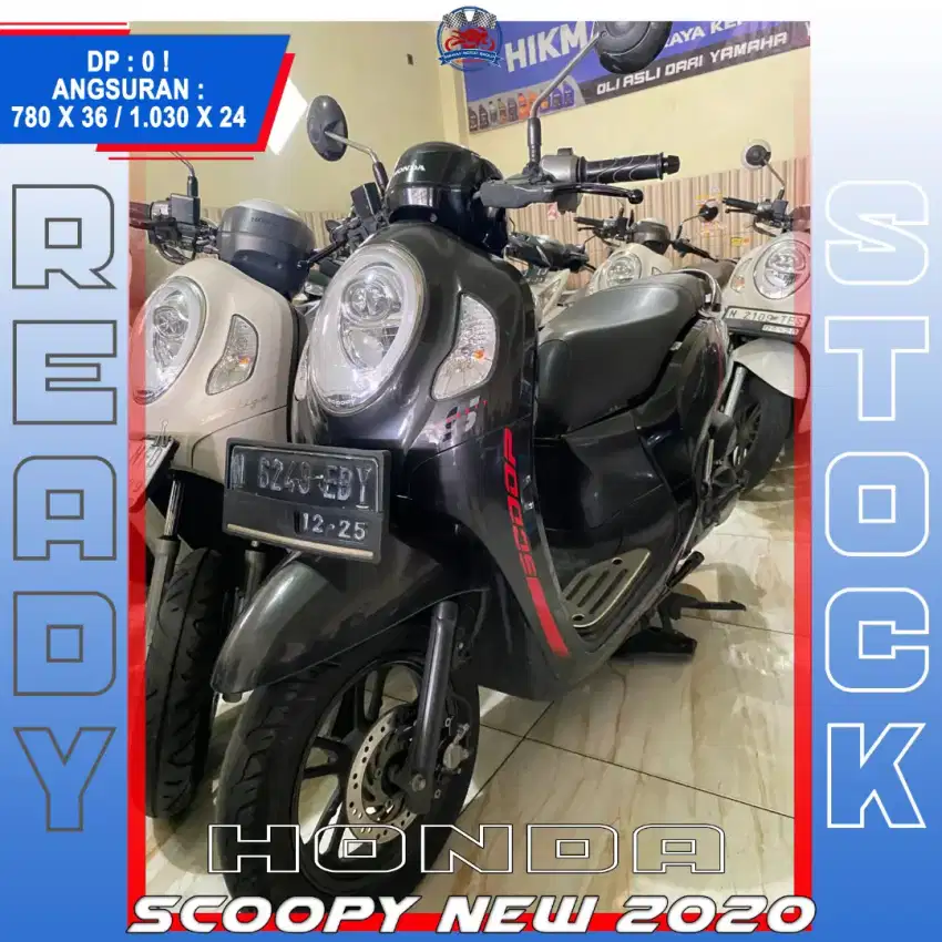 HONDA SCOOPY 2020 MONGGO MASZEHH HIKMAH MOTOR KEPUH MALANG