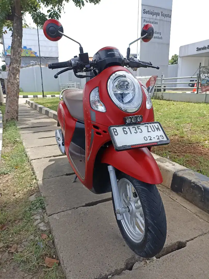 Honda Scoopy 2024 gress