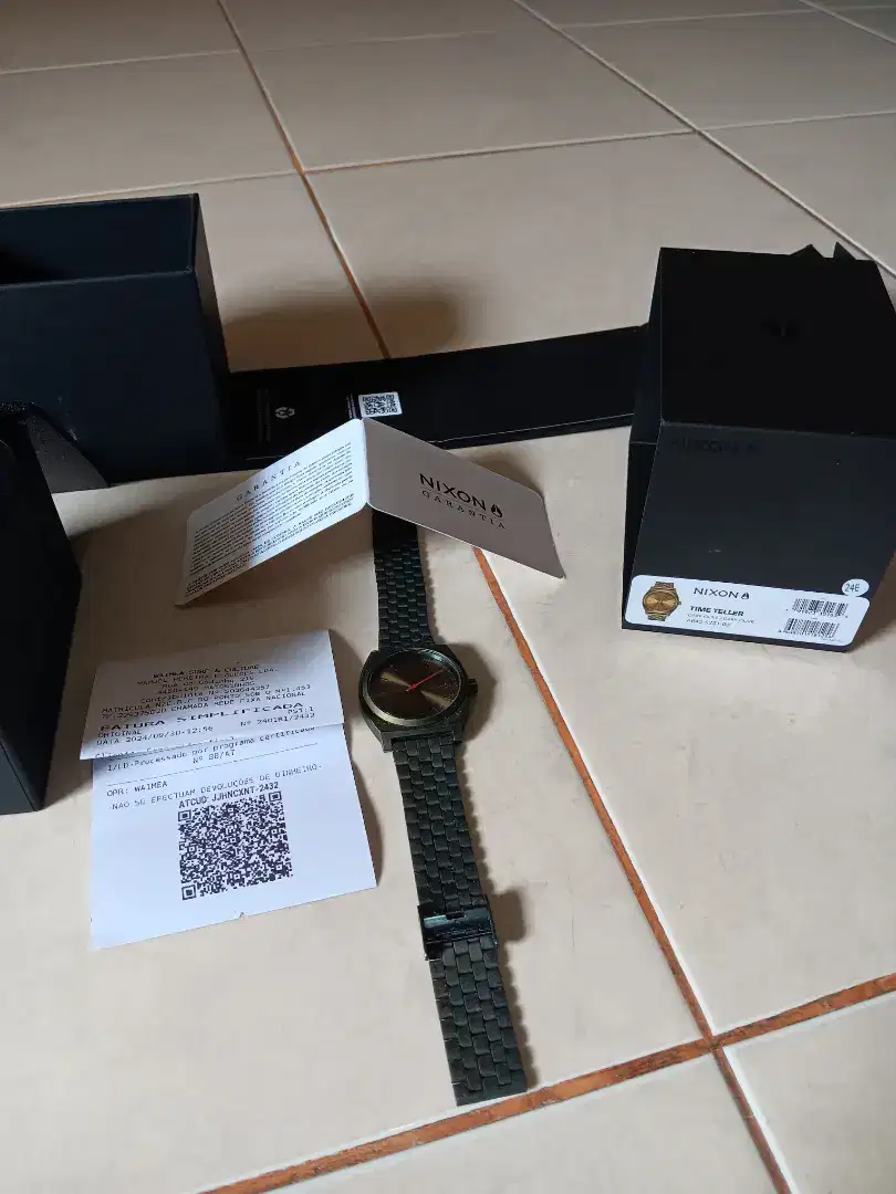 Jual butuh jam tangan nixon TIME TELLER A045