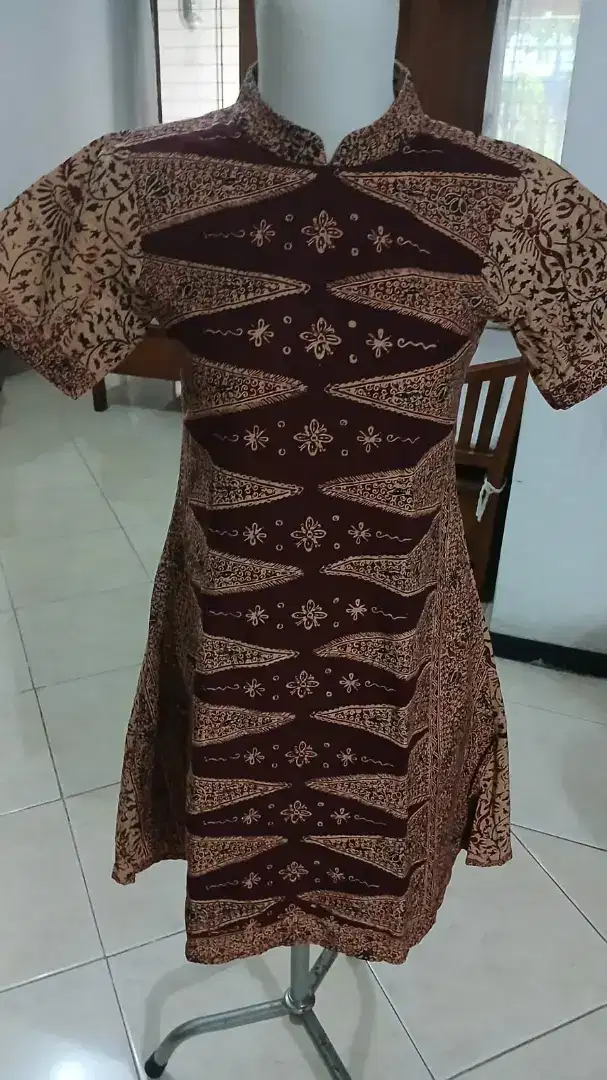 Dress Batik modern size 12