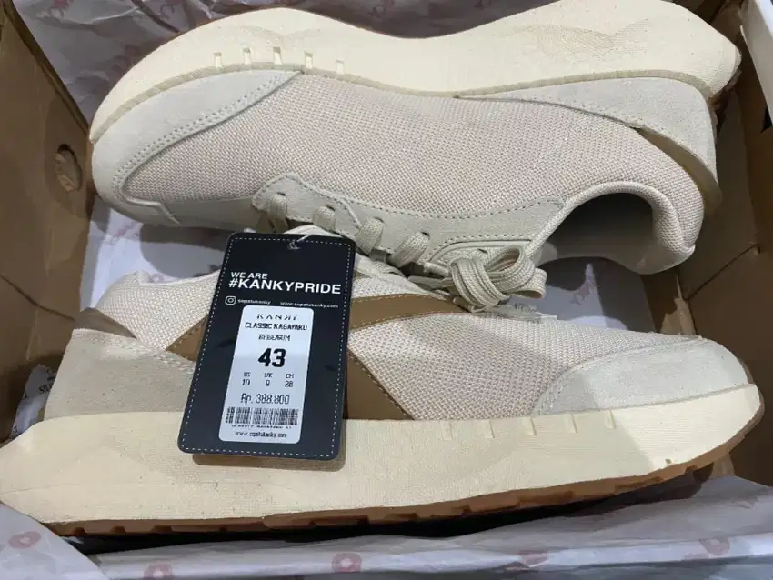 Kanky Klasik Story Kagayaku - Beige Gum - Ukuran 43