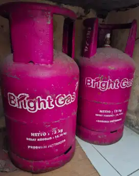 Jual tabung bright gas 2 biji dan tabung blue gas 2 biji