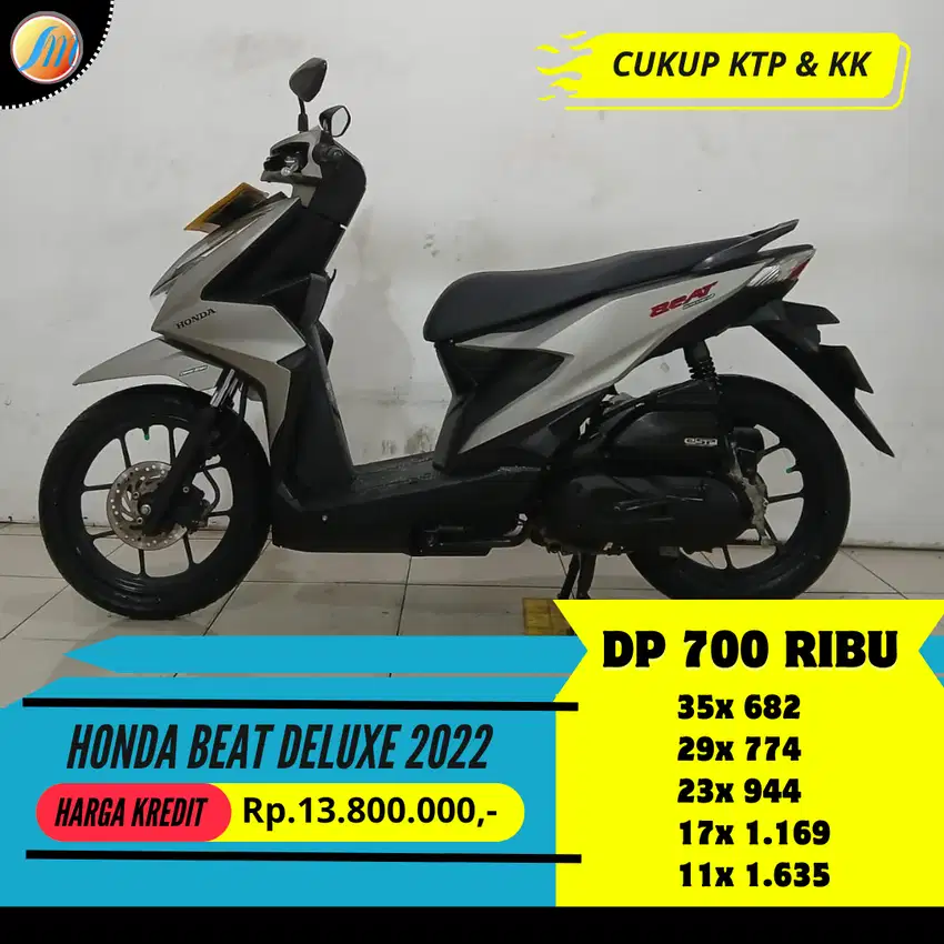 JUAL CEPAT HONDA BEAT DELUXE 2022 CASH KREDIT SEKEN BERGARANSI