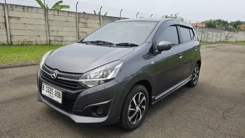 Jual Daihatsu Ayla 1.2 X AT 2018 KM 50Rbuan TGN 1 Bebas Laka Banjir