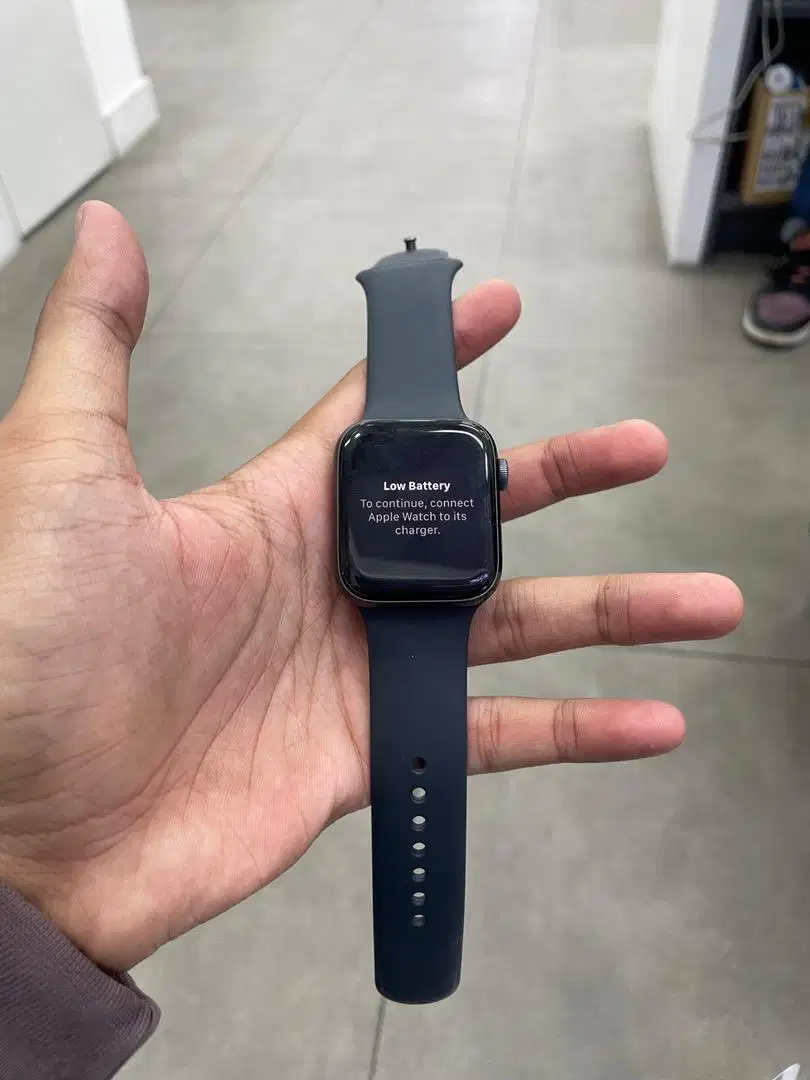 Apple Watch SE 44 Midnight Inter Normal Lengkap Istimewa