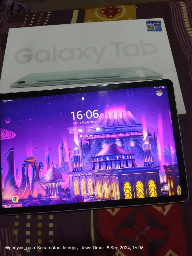 Samsung tab s9 fe 6/128