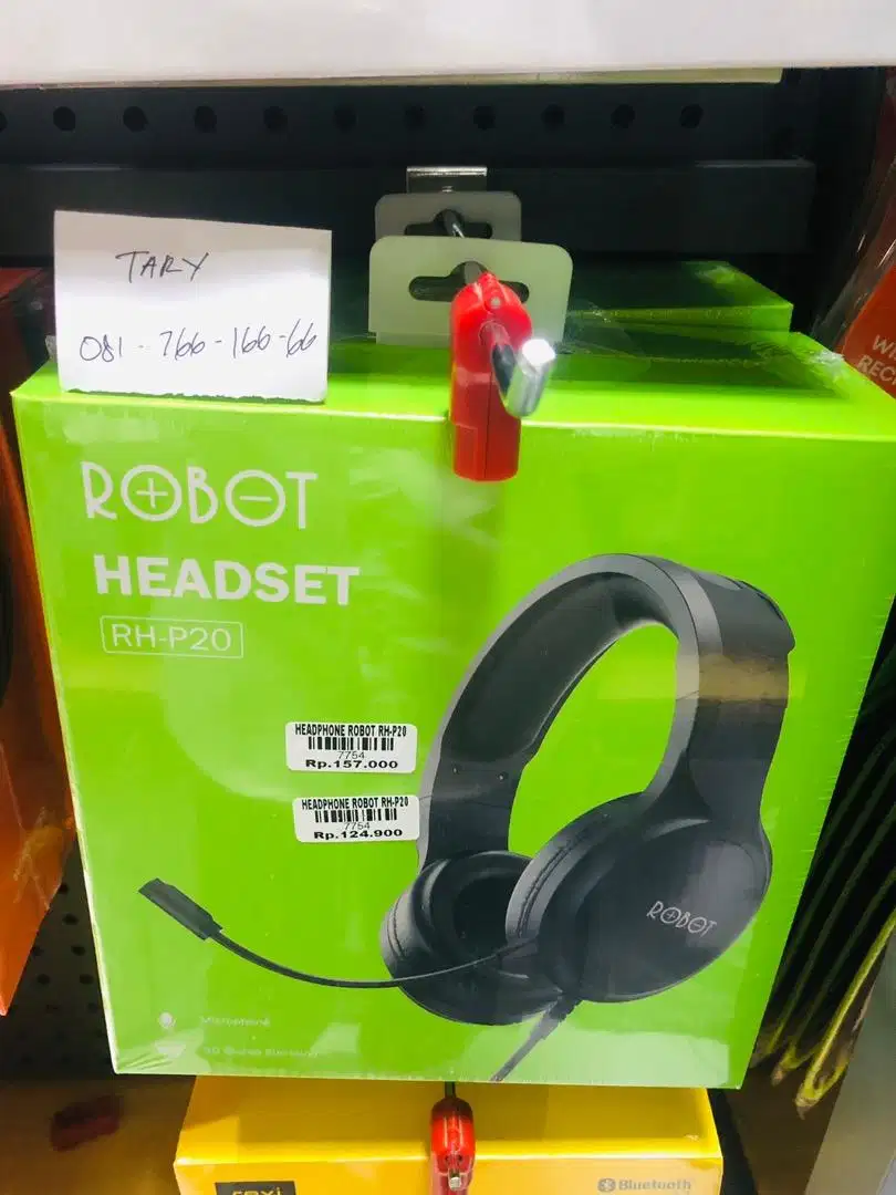 HEADPHONE ROBOT RH-P20 ATLANTIS DAHSYAT