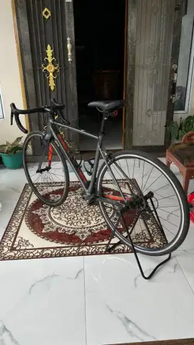 Sepeda Roadbike Polygon S4, Groupset Tiagra 10 Speed, Rimbrake