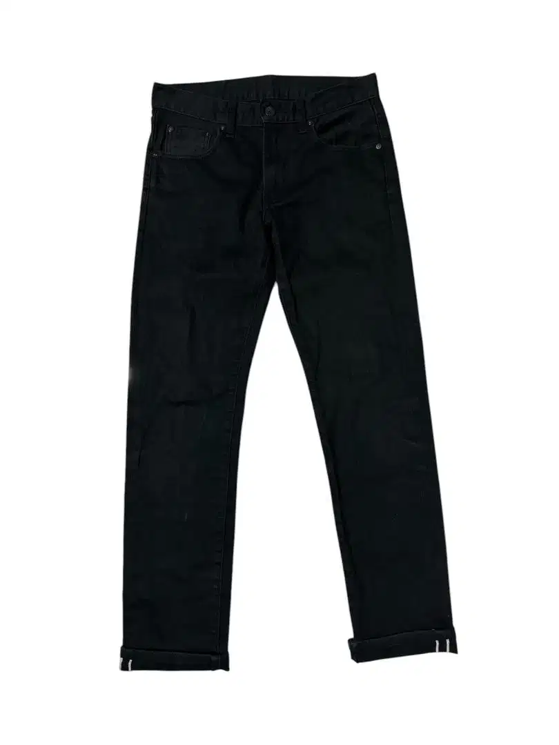 Celana jeans uniqlo selvedge slim fit size 29 panjang 100