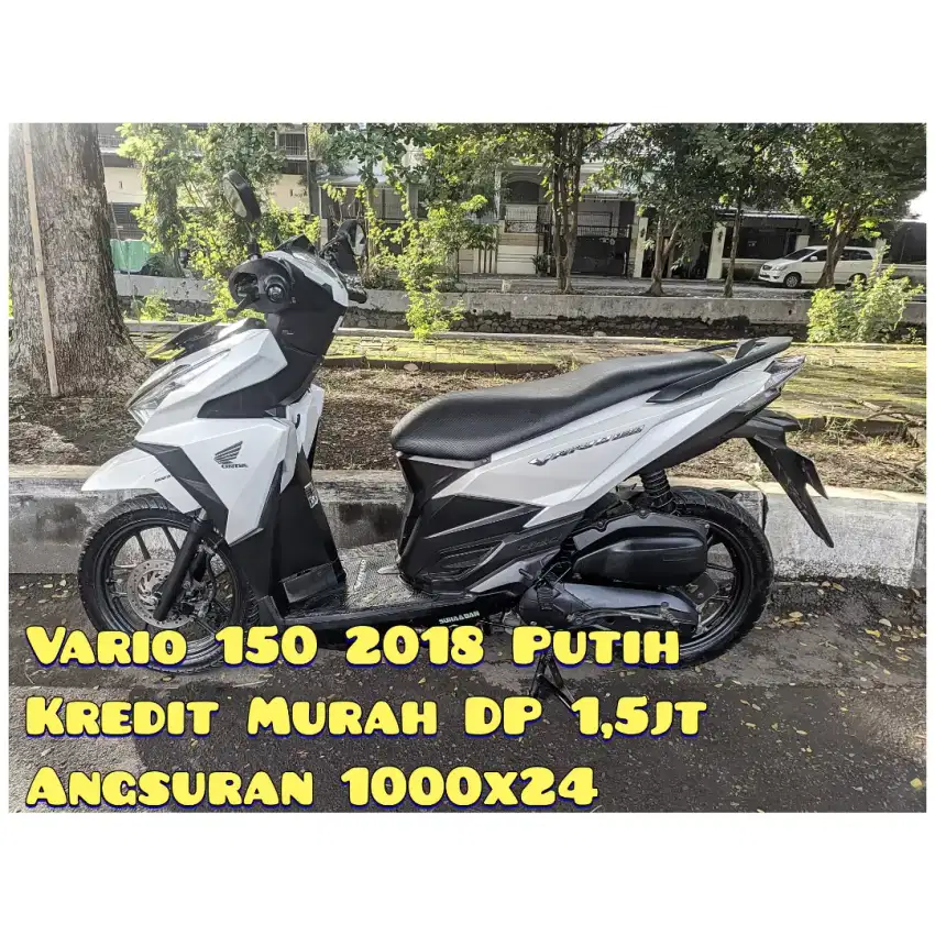 Vario 150cc 2018 Putih Mesin TOP