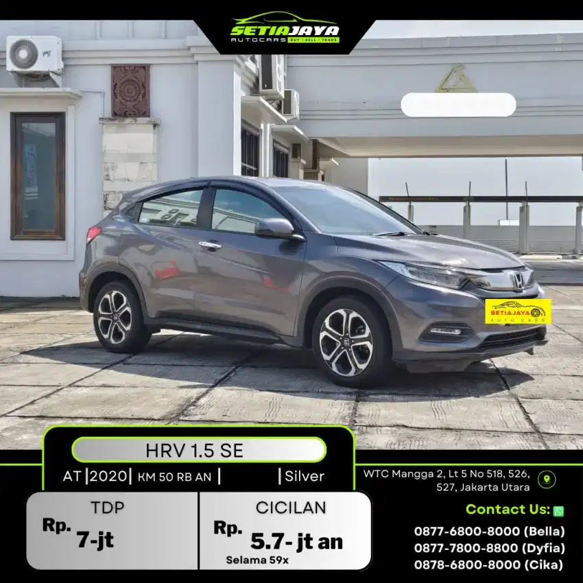 TDP 7jt!! Untuk HRV 1.5 SE 2020