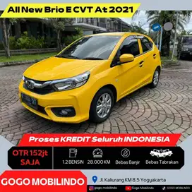 [Km28rb] All New Brio E CVT Matic 2021 FAVORIT ISTIMEWA Kredit Murah