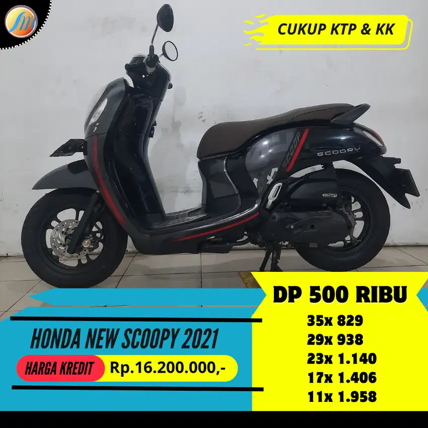 DP 500RIBU HONDA NEW SCOOPY 2021 ANGSURAN SANGAT RINGAN