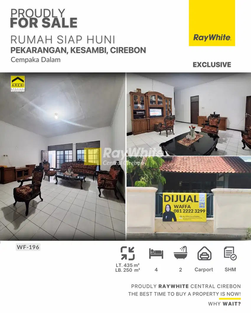 Dijual Rumah Area Sutomo - Pekiringan Kesambi Cirebon